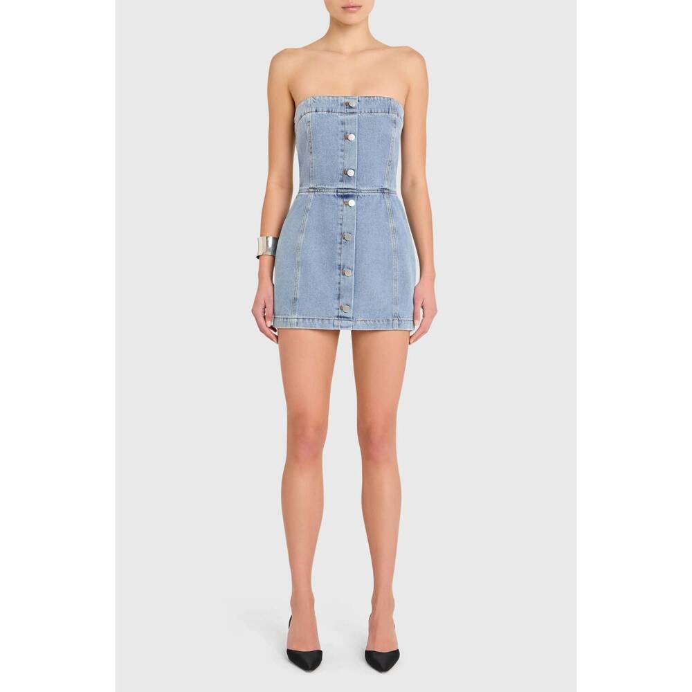 NEW AMANDA UPRICHARD scorpio skort romper in destiny wash